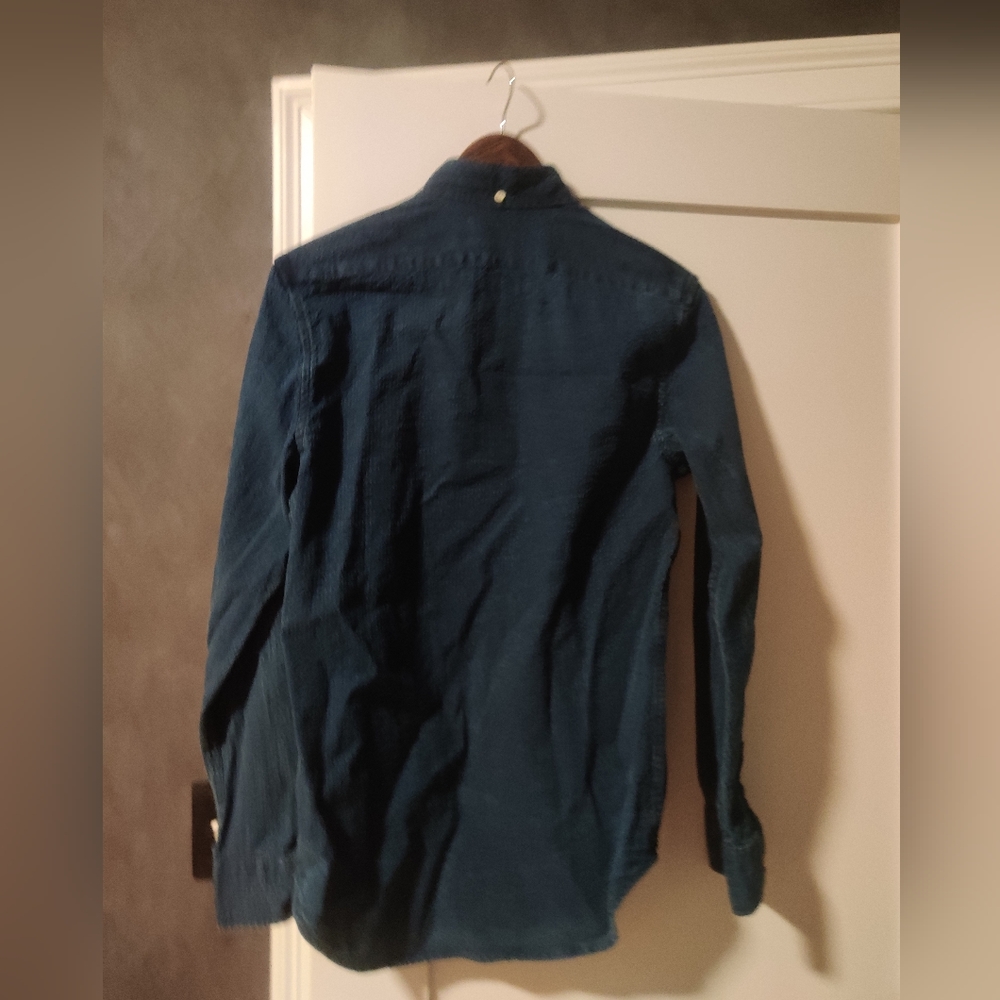 Taylor Stitch Jack Indigo Seersucker 36
